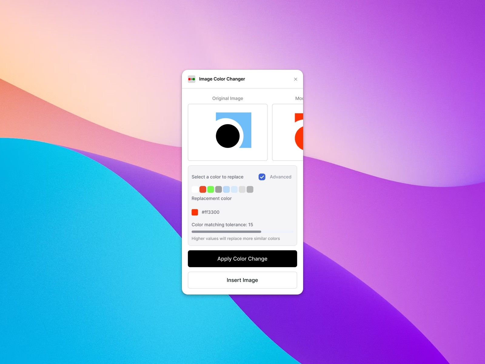 Image Color Changer