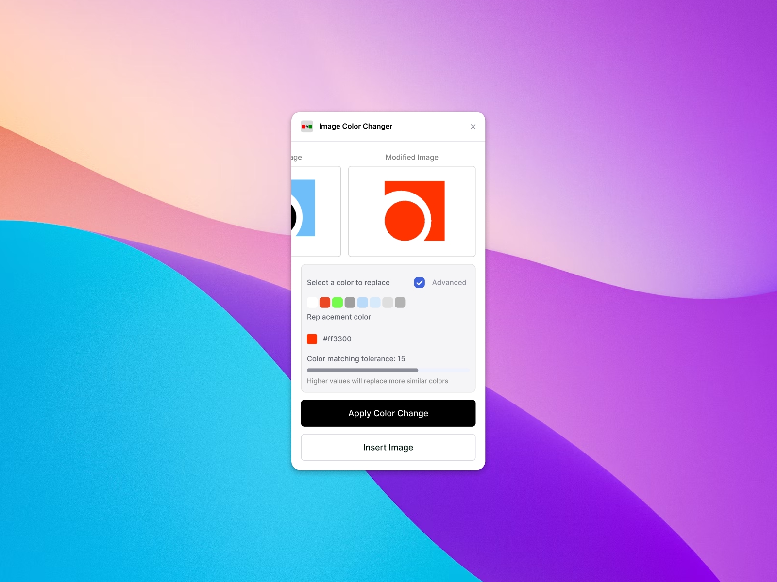 Image Color Changer