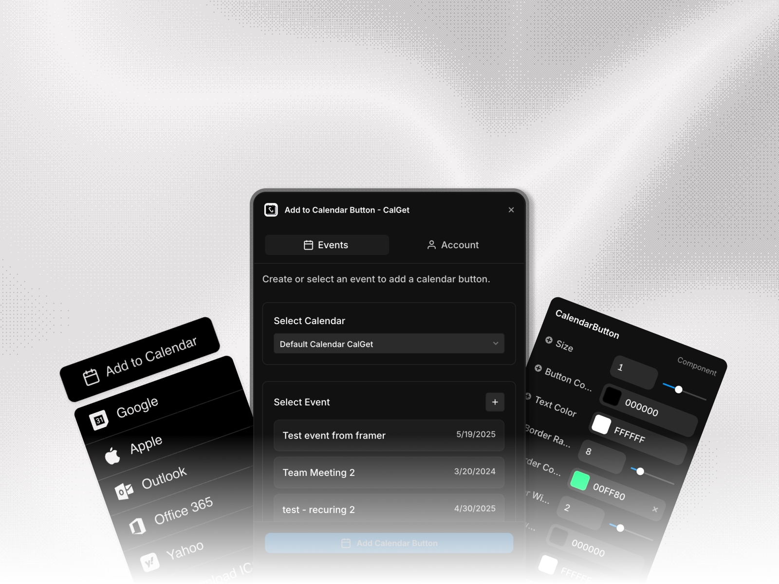 Add to Calendar Button - CalGet