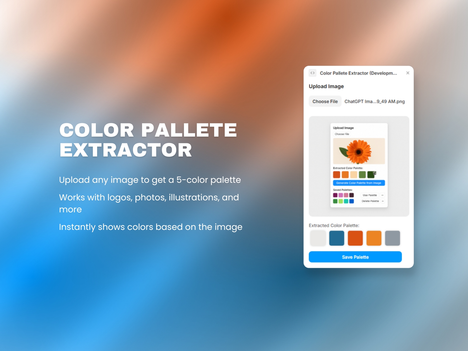 Color Pallete Extractor