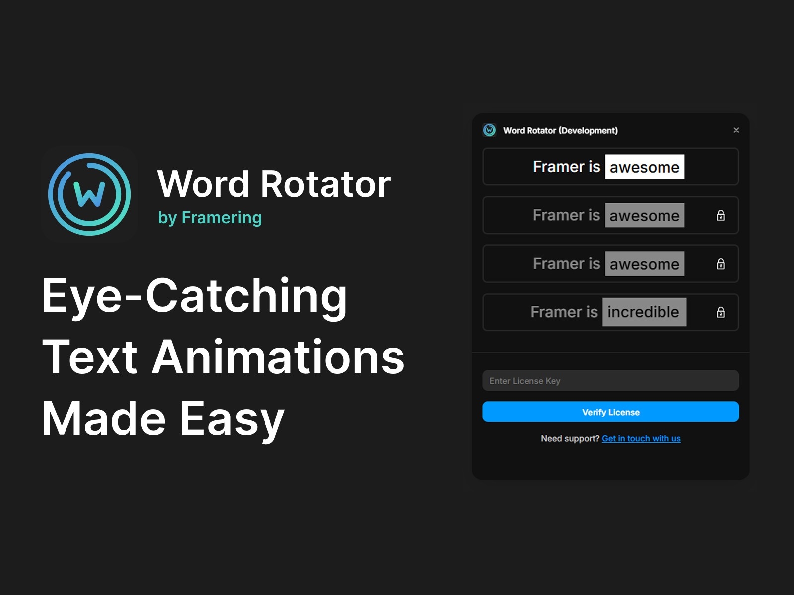Word Rotator