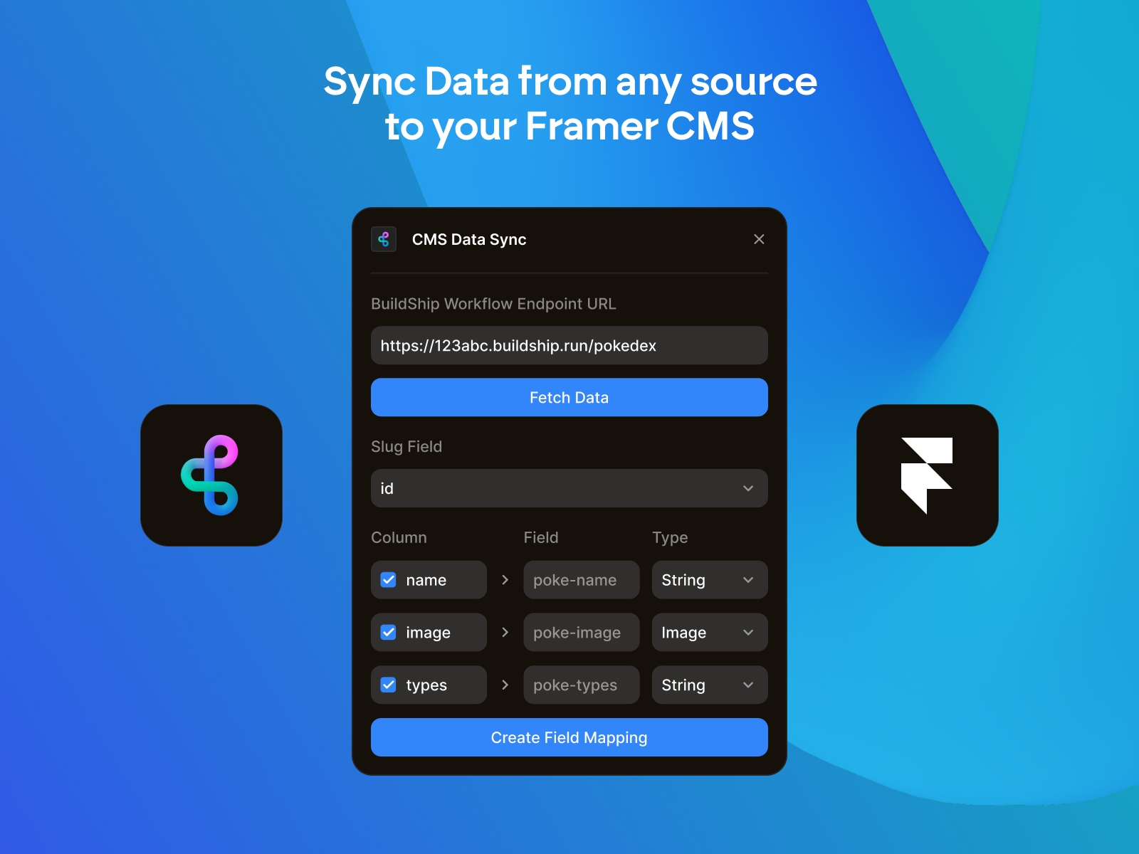 CMS Data Sync
