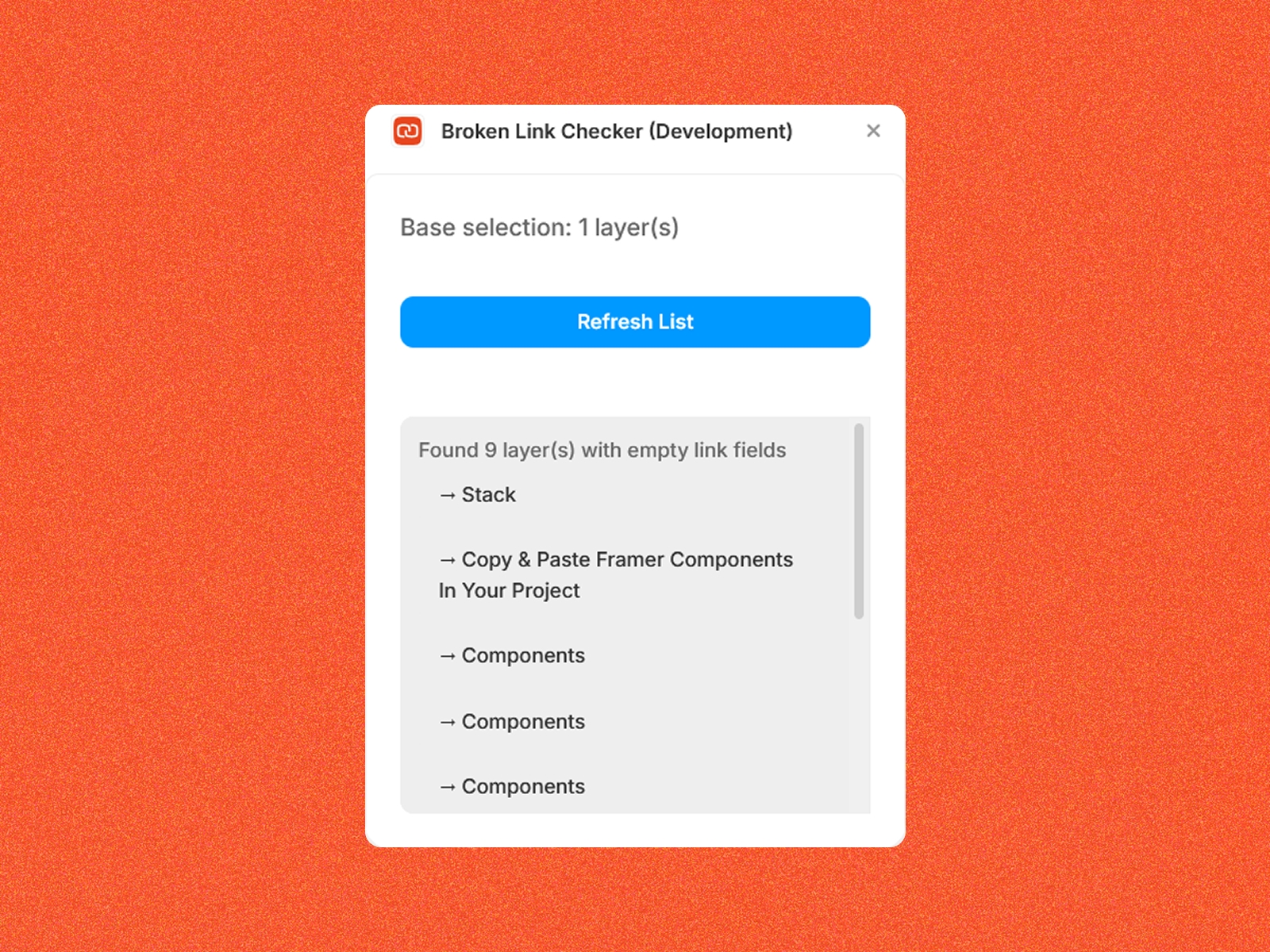 Broken Link Checker
