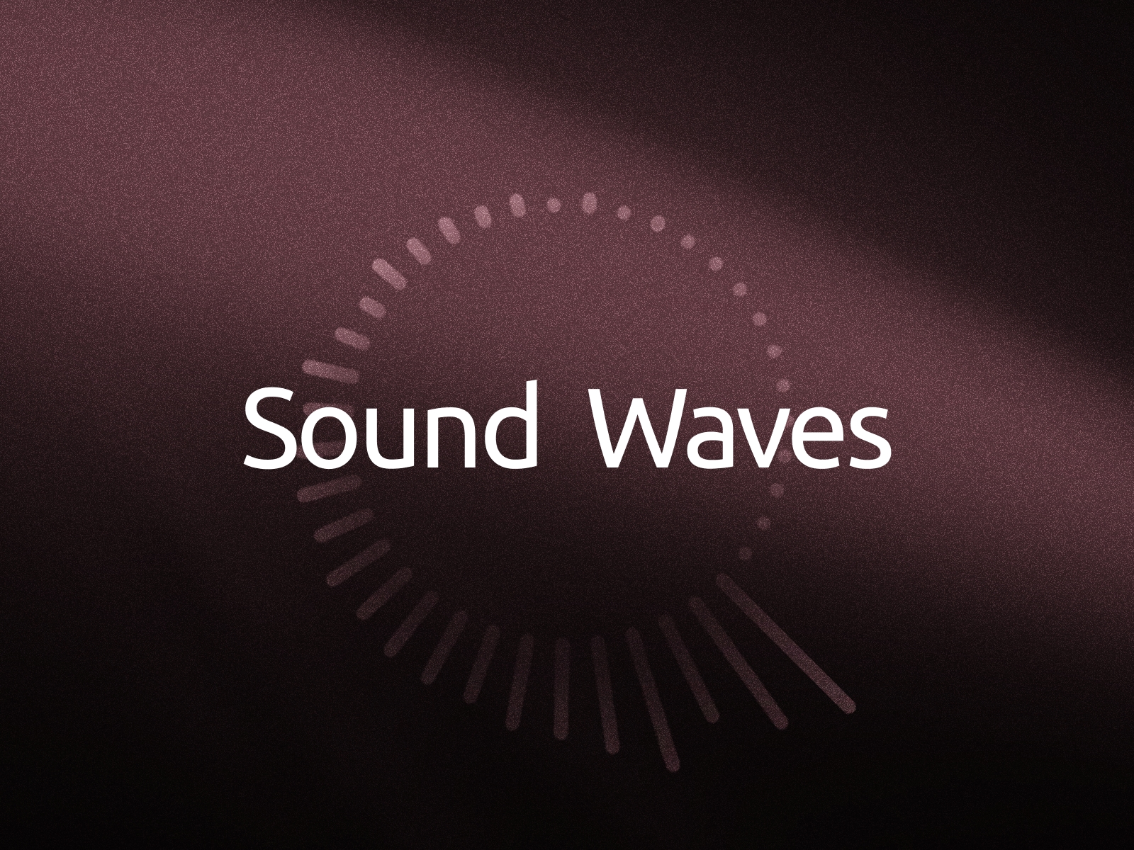 Sound Waves