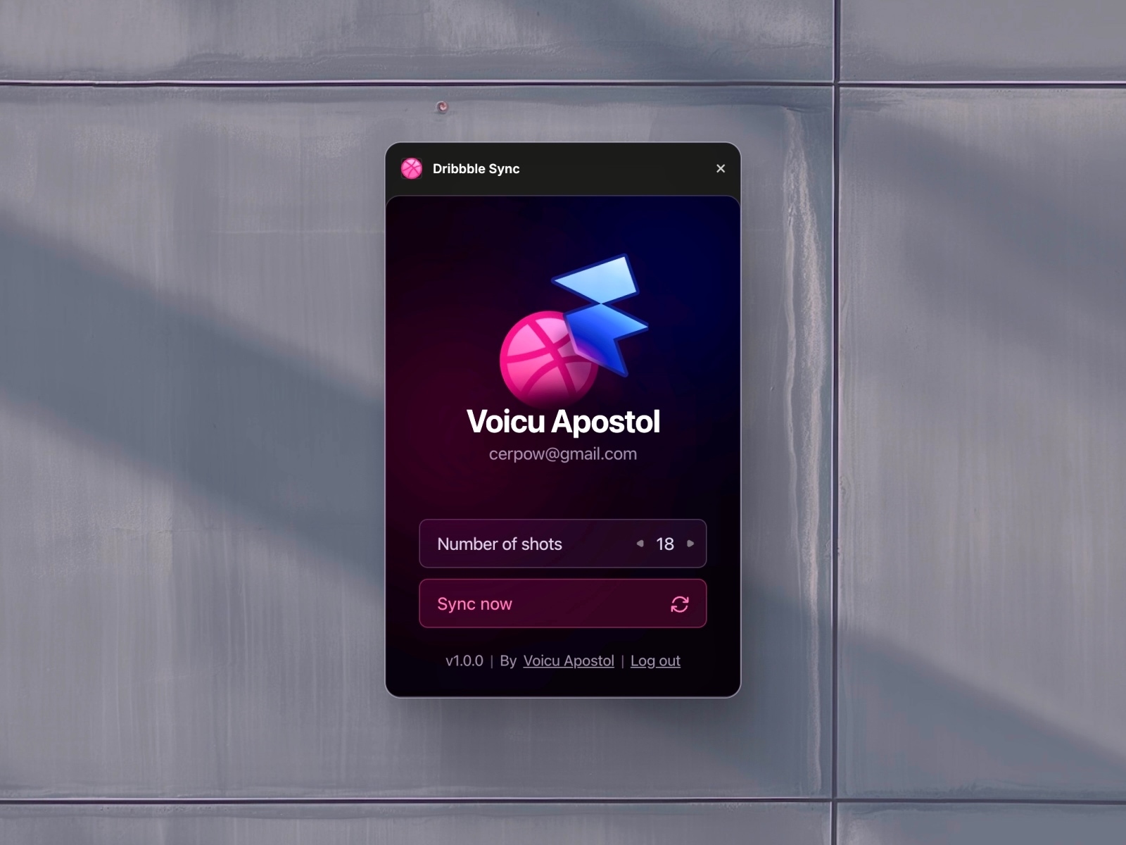 Dribbble Sync