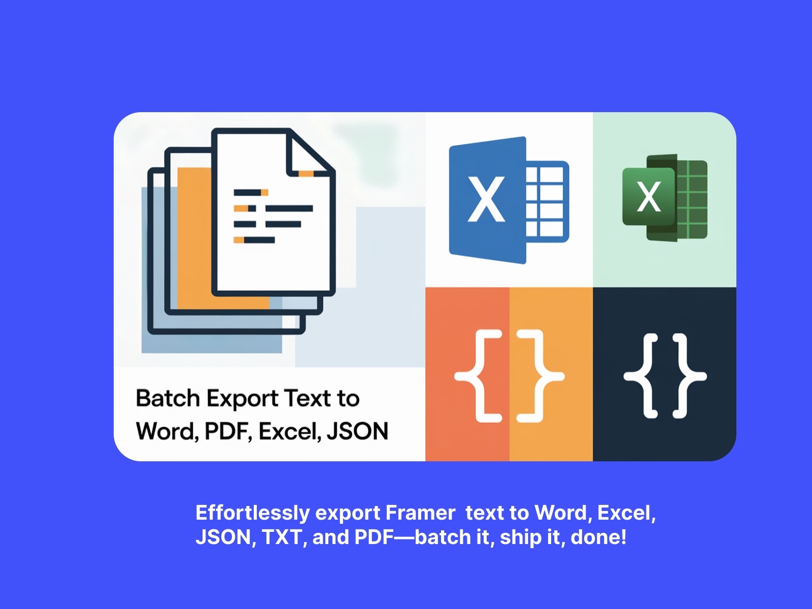 Batch Export Text