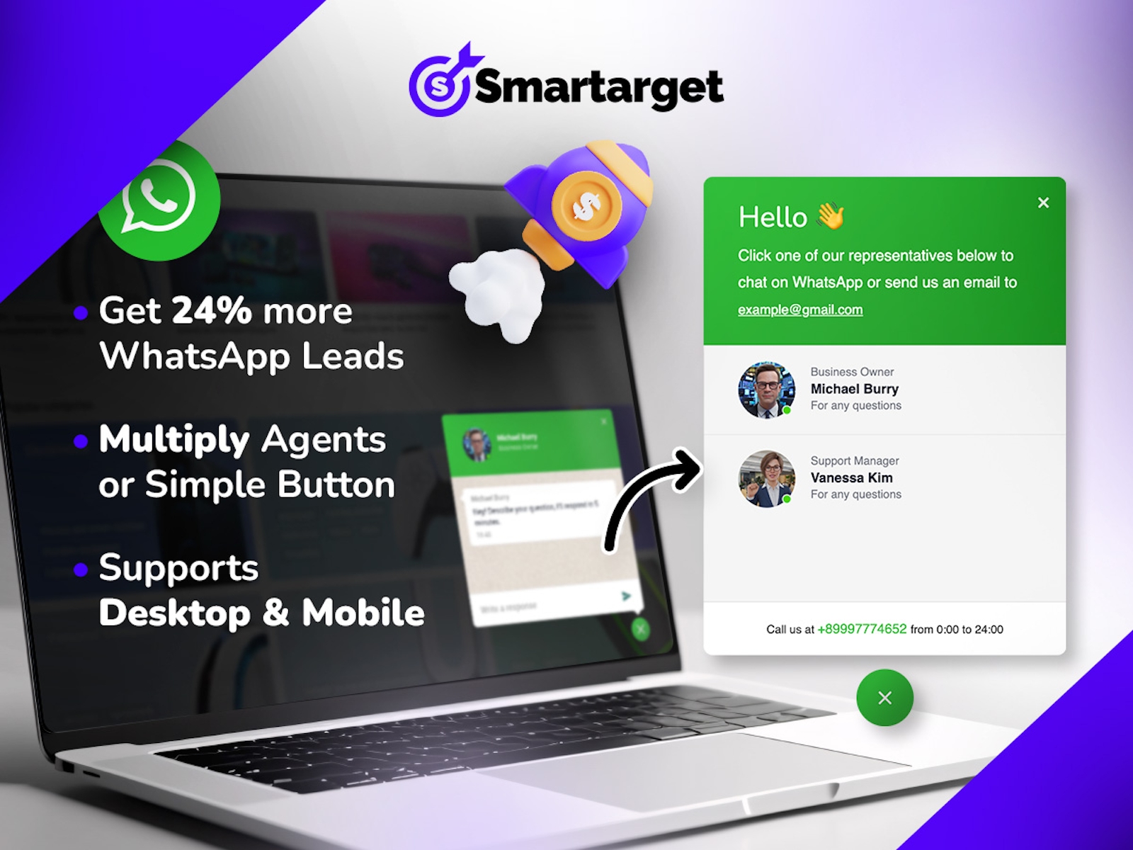 Smartarget Whatsapp Contact Us