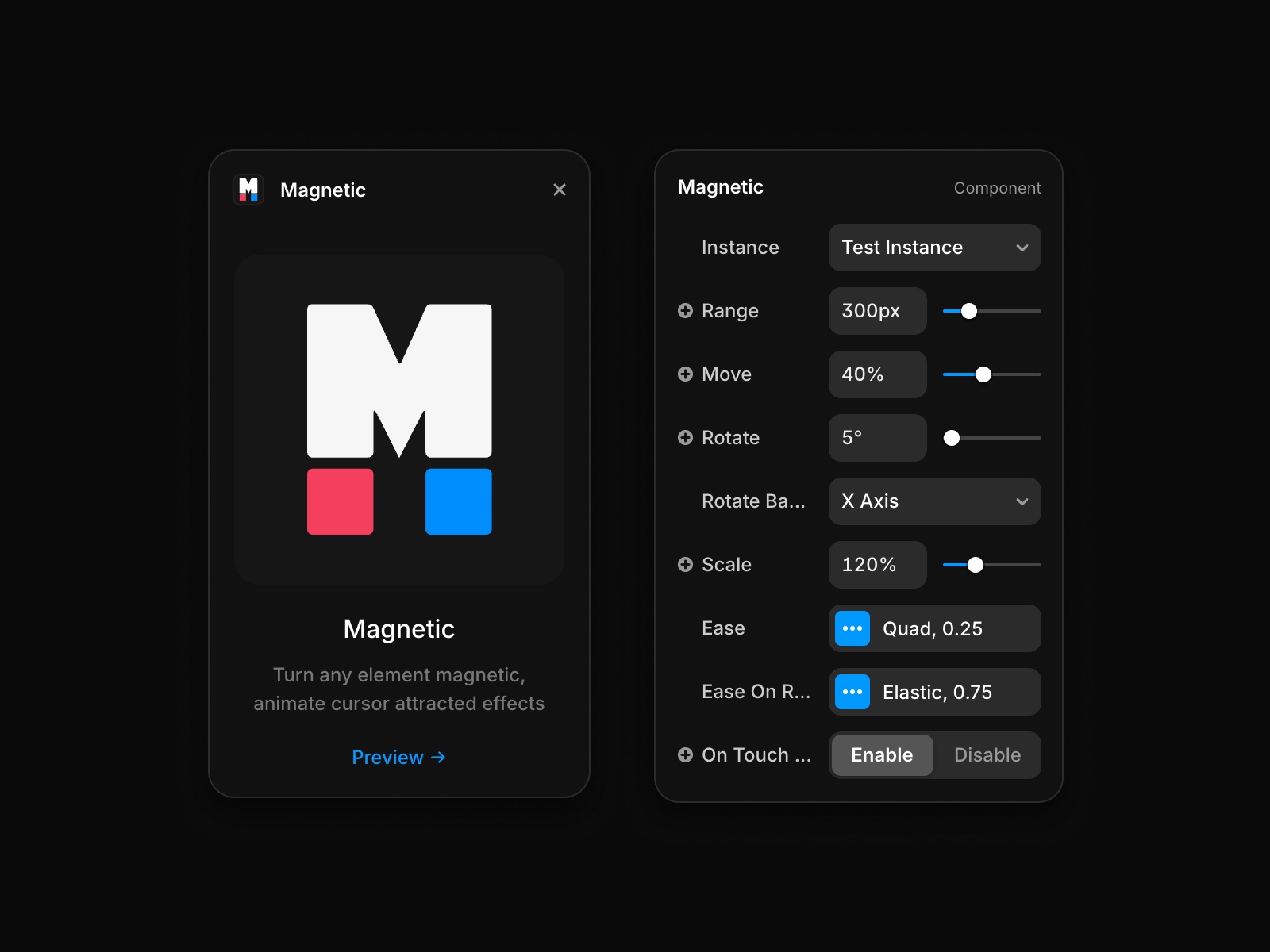 Magnetic