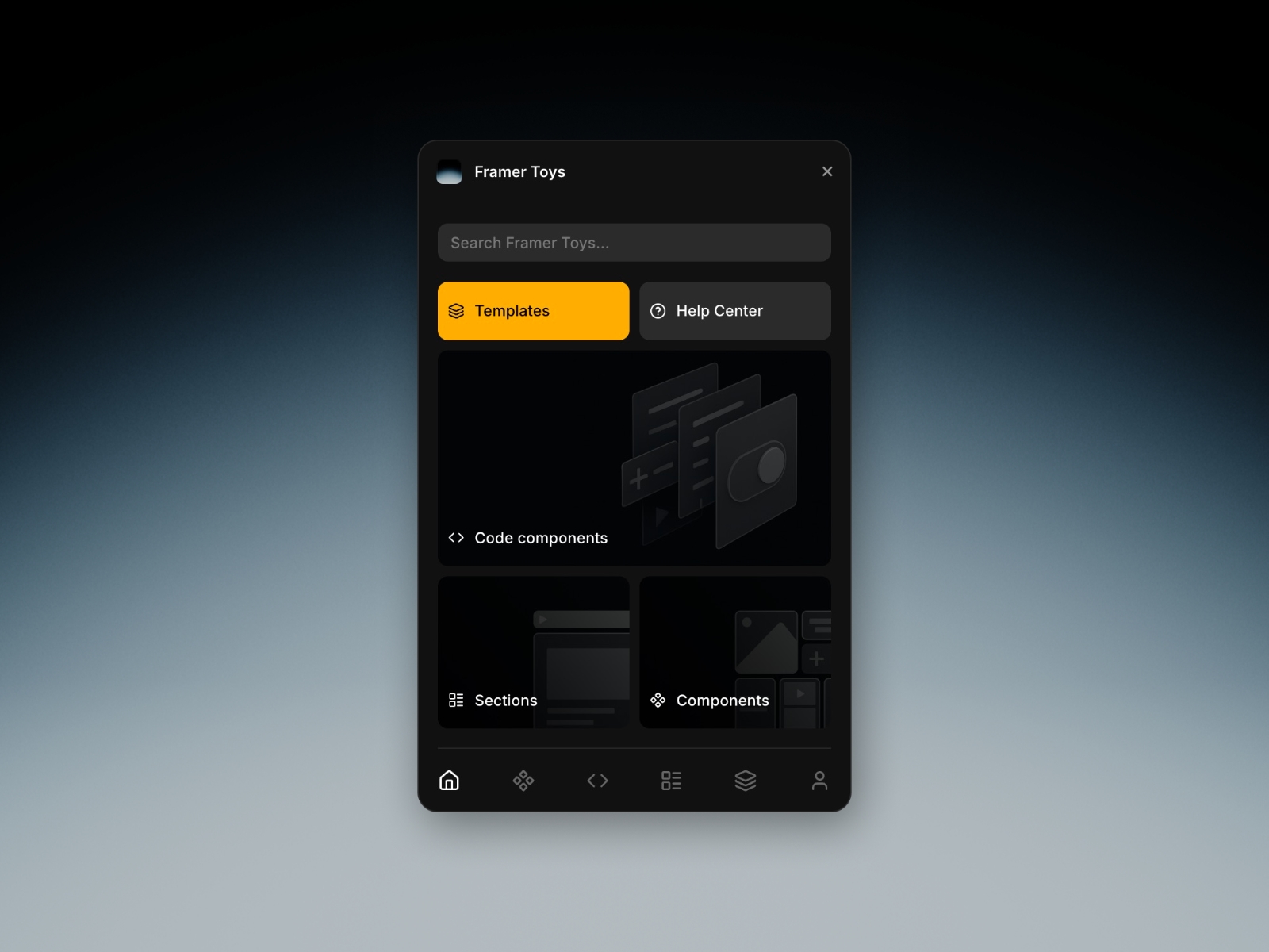 Framer Toys