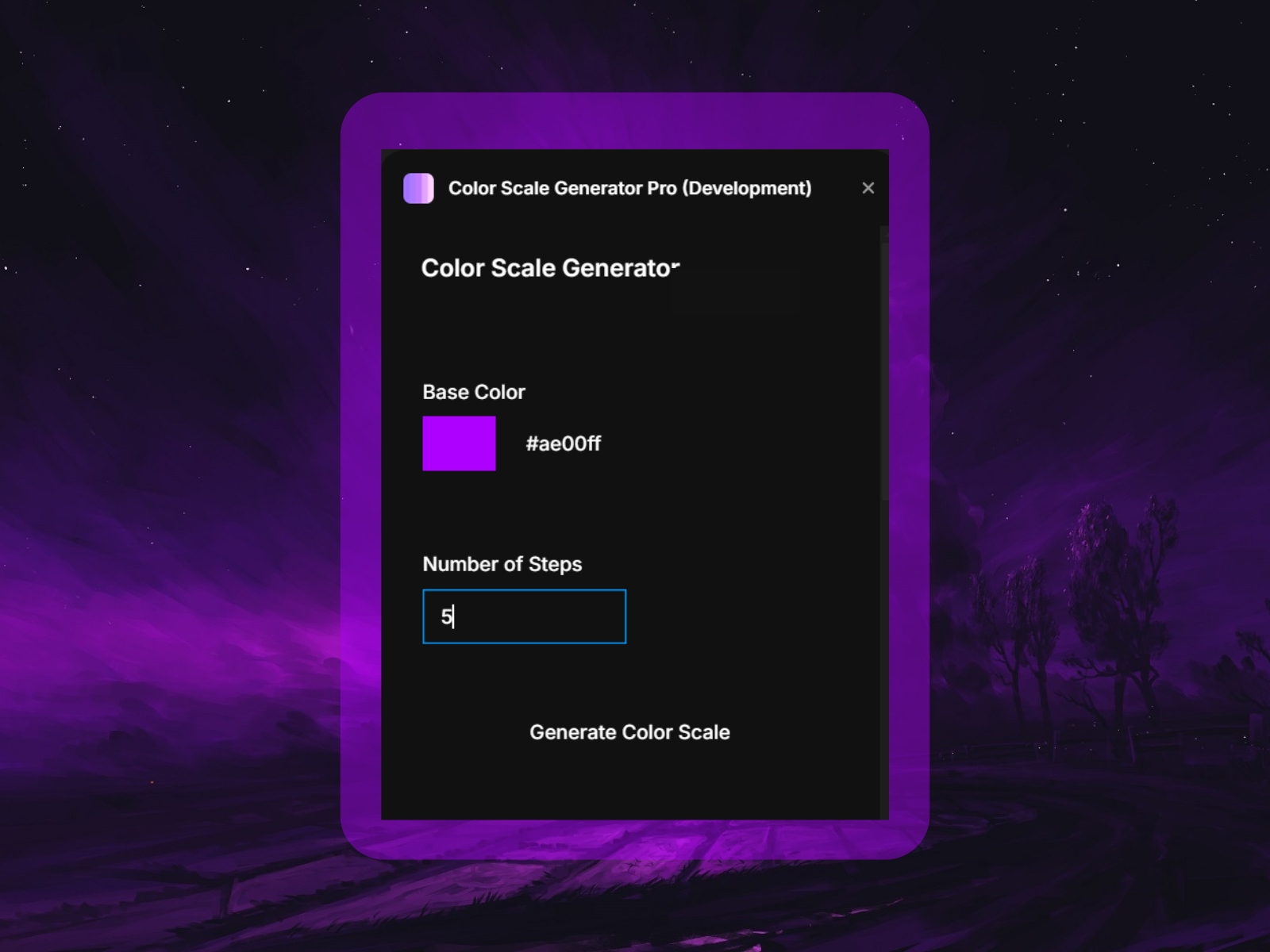 Color Scale Generator Pro
