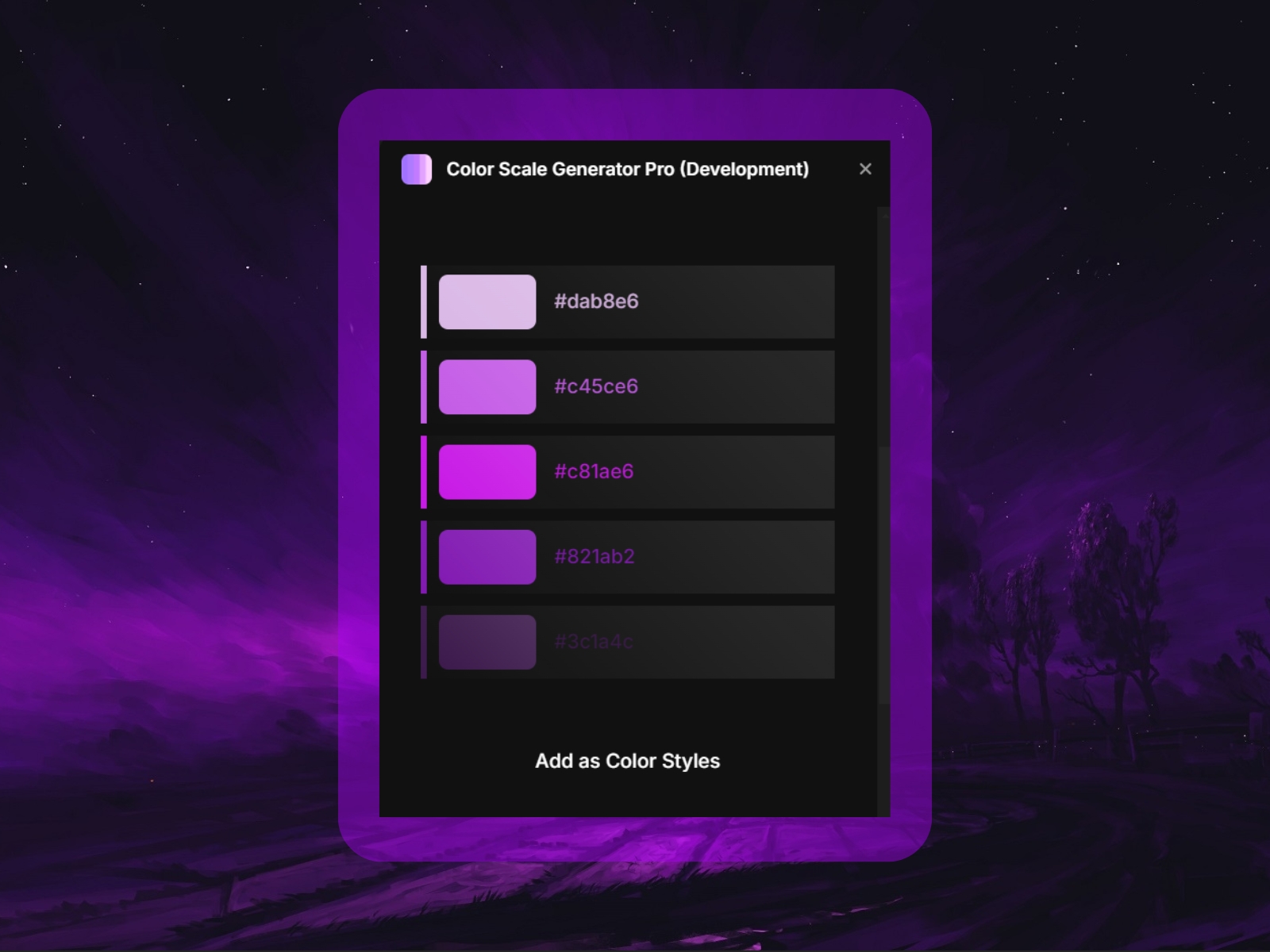 Color Scale Generator Pro