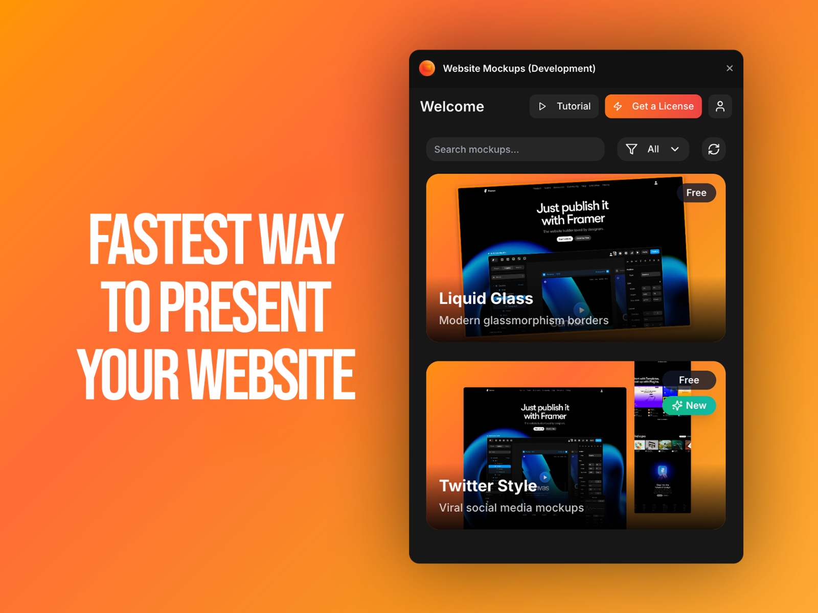 Website Mockups