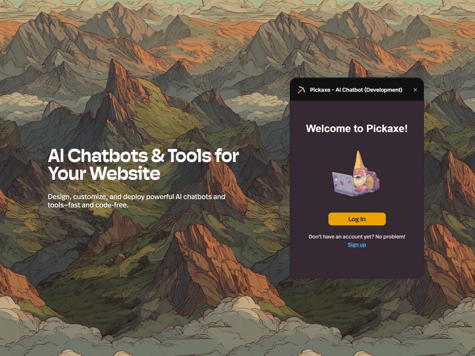 Pickaxe - AI Chatbot