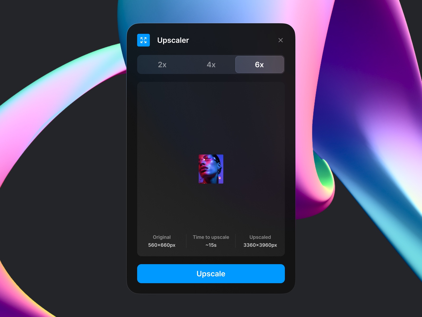 Upscaler