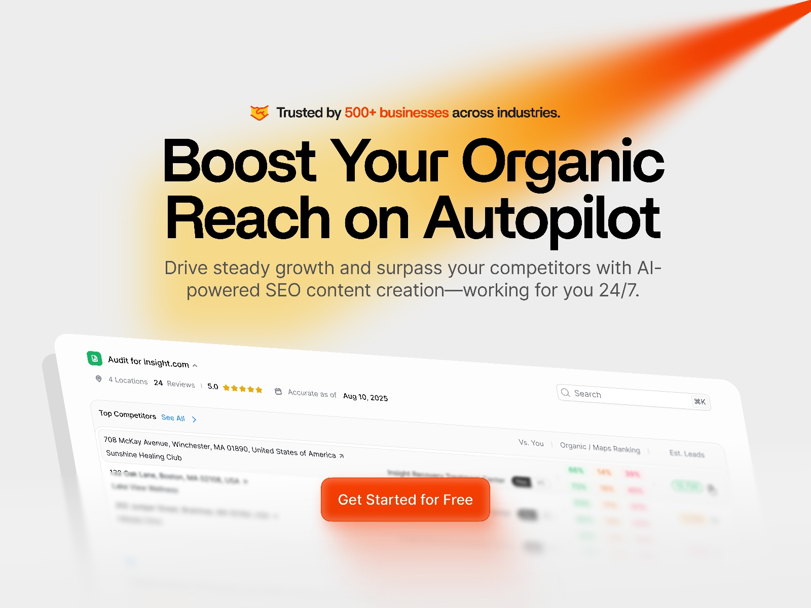 Rank.ai - Rank higher with AI SEO