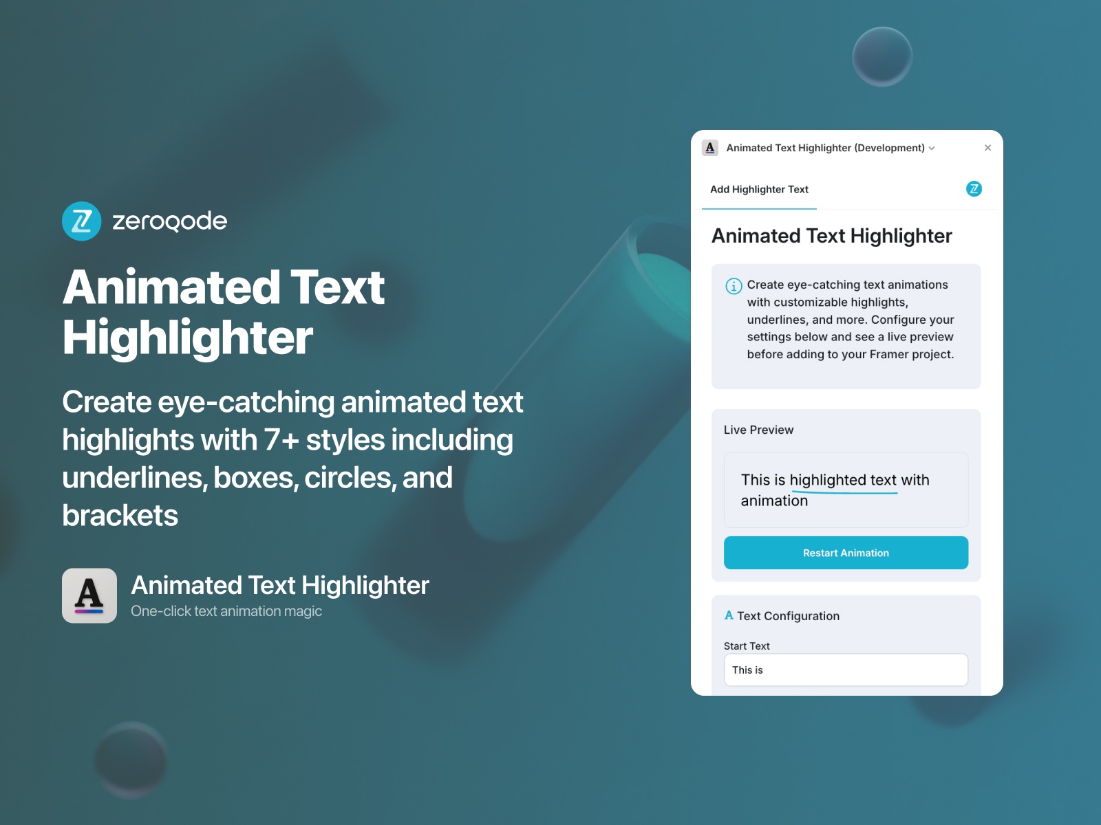 Animated Text Highlighter